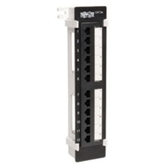 12-Port Cat5e Cat5 Wall Mount